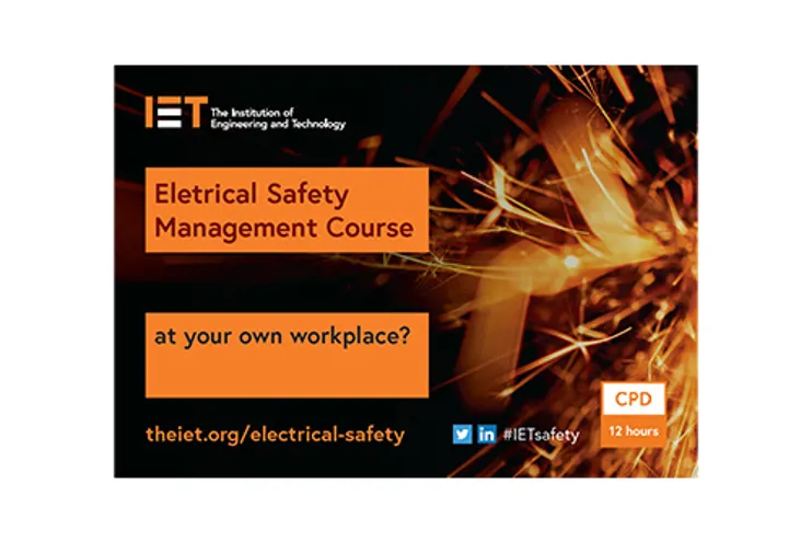 Cover image of the Electrical Safety Management flyer